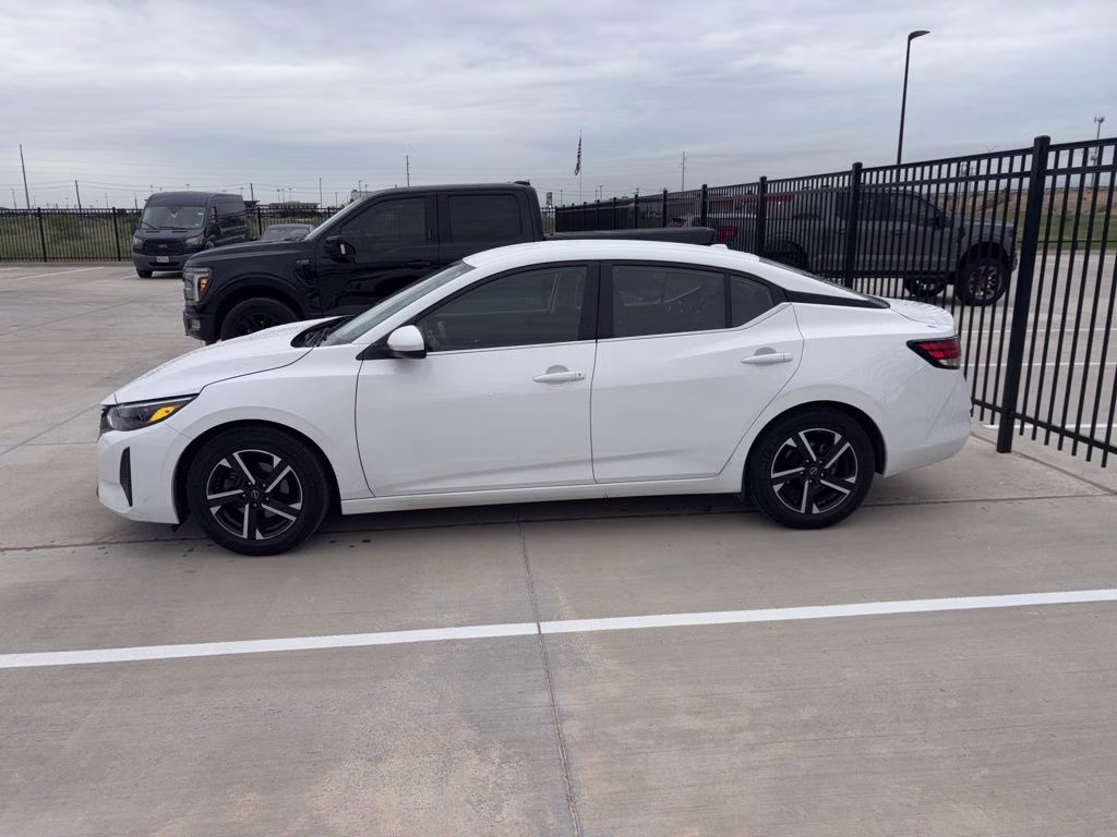 2024 Fresh Powder Nissan Sentra SV FWD Sedan