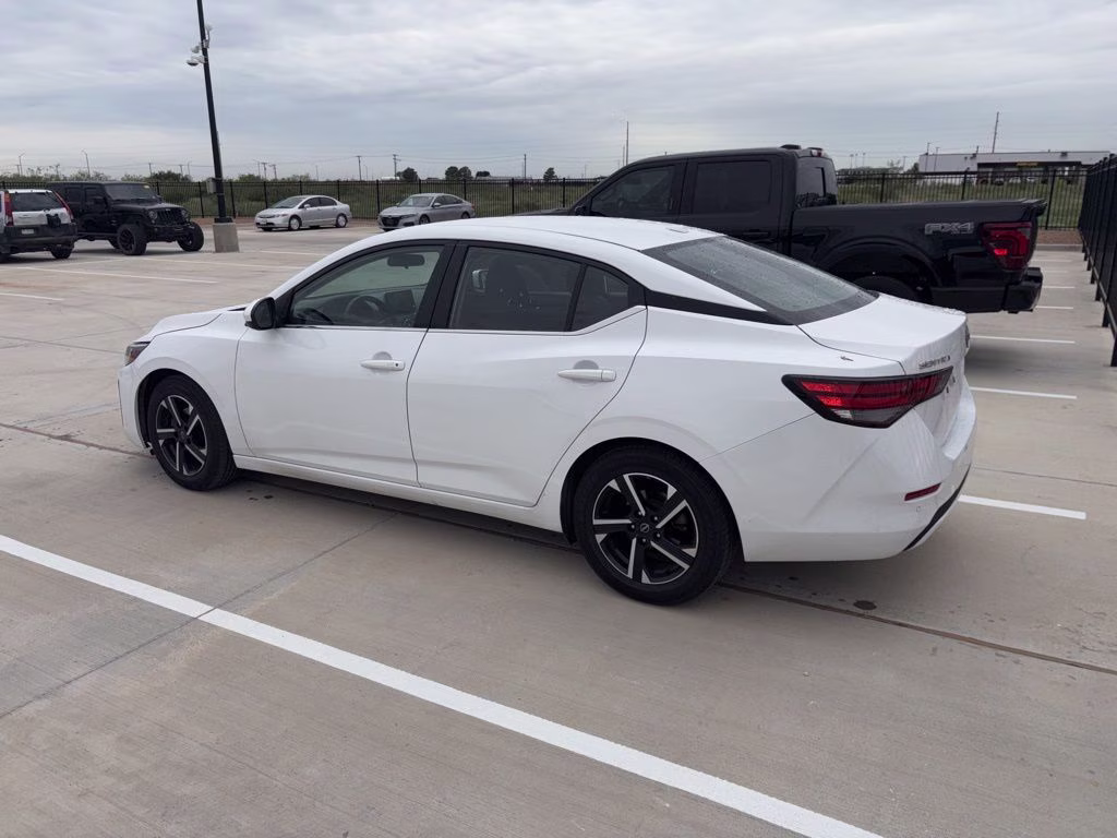 2024 Fresh Powder Nissan Sentra SV FWD Sedan