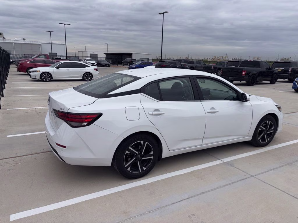 2024 Fresh Powder Nissan Sentra SV FWD Sedan