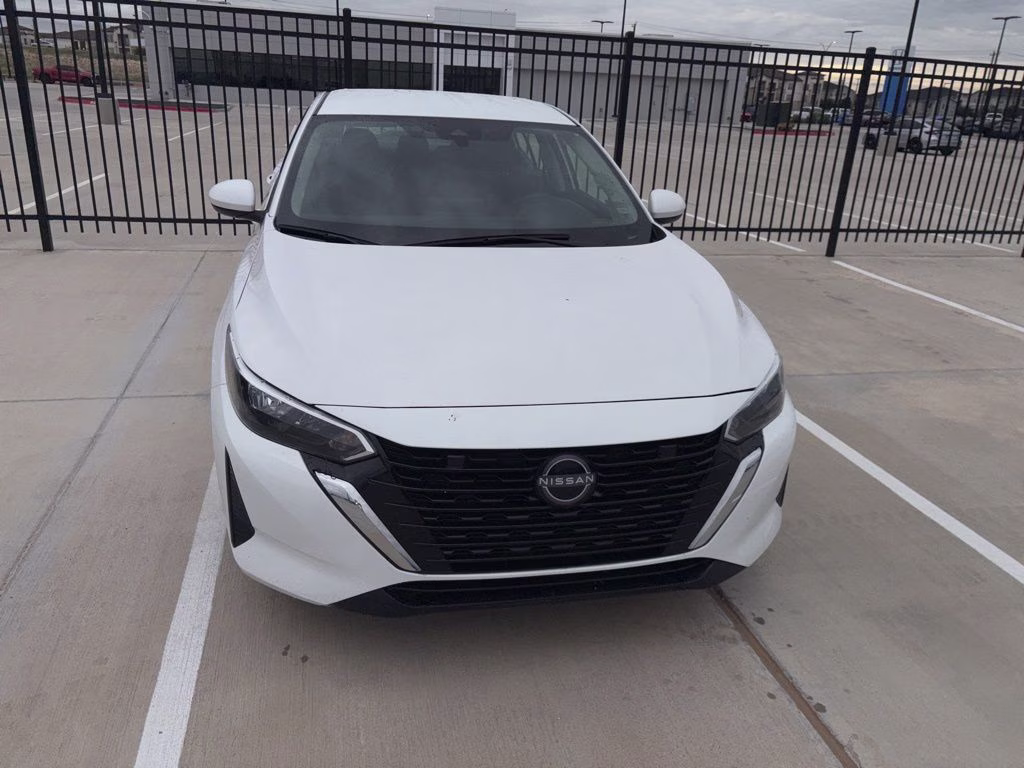 2024 Fresh Powder Nissan Sentra SV FWD Sedan