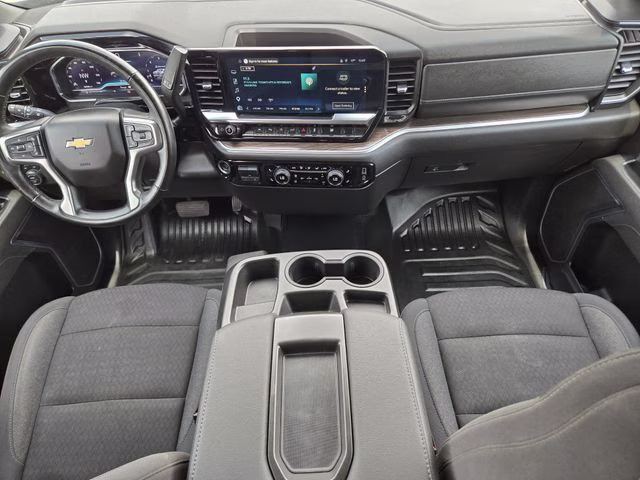 2025 Summit White Chevrolet Silverado 1500 LT 4X4 Truck