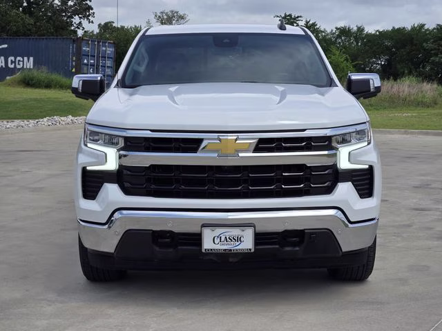 2025 Summit White Chevrolet Silverado 1500 LT 4X4 Truck
