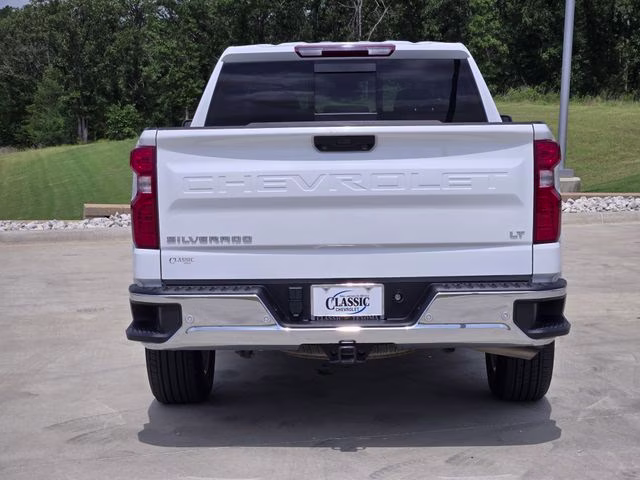 2025 Summit White Chevrolet Silverado 1500 LT 4X4 Truck