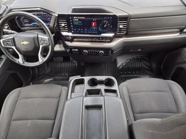 2025 Summit White Chevrolet Silverado 1500 LT 4X4 Truck