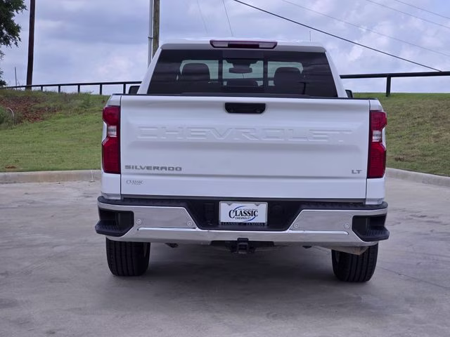 2025 Summit White Chevrolet Silverado 1500 LT 4X4 Truck