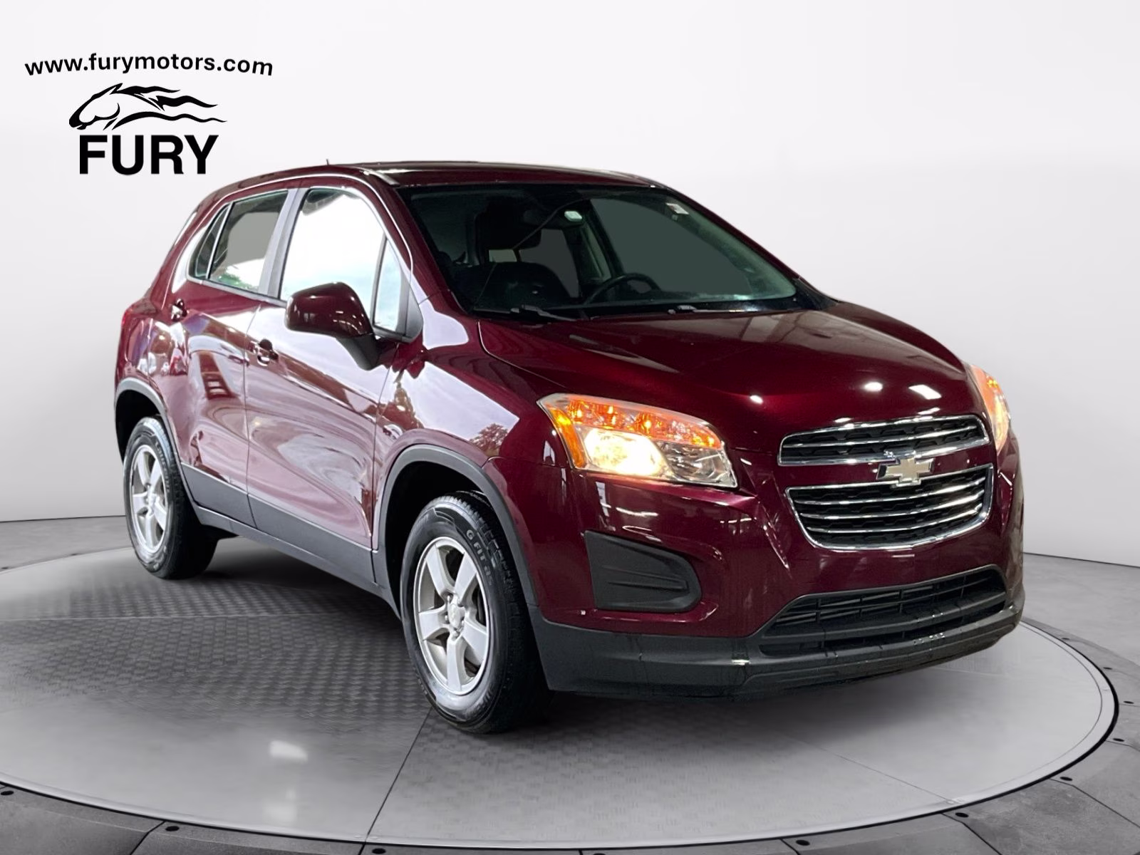 2016 Crimson Metallic Chevrolet Trax LS AWD SUV