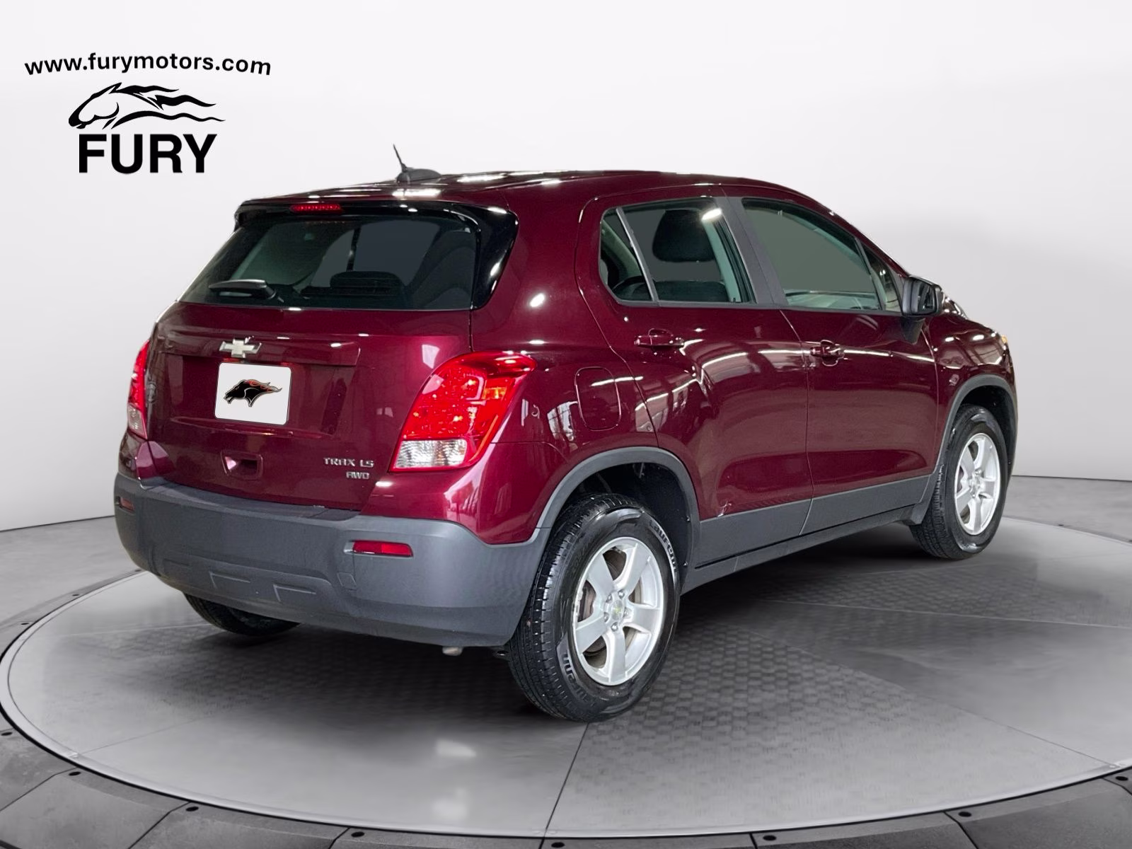 2016 Crimson Metallic Chevrolet Trax LS AWD SUV