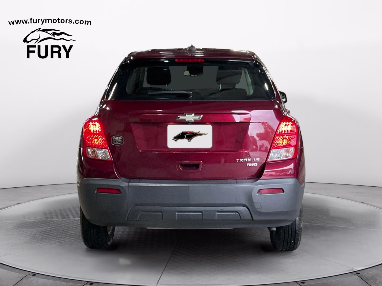 2016 Crimson Metallic Chevrolet Trax LS AWD SUV