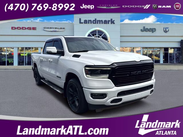 2020 Bright White Clearcoat Ram 1500 Big Horn 4X4 Truck