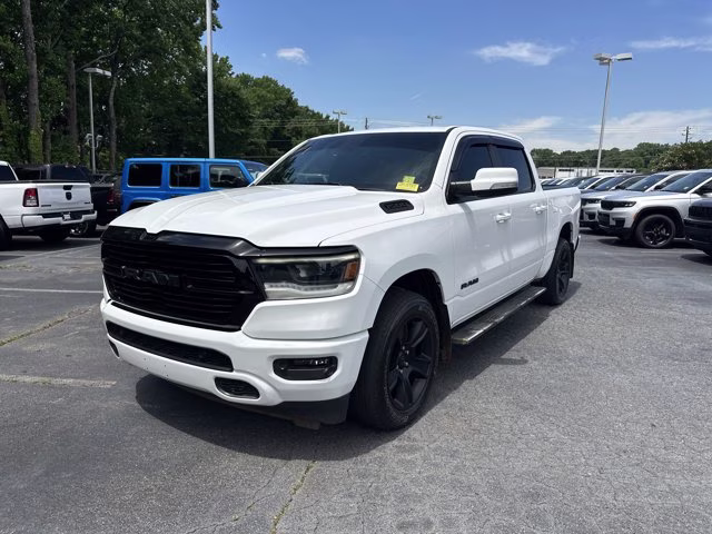 2020 Bright White Clearcoat Ram 1500 Big Horn 4X4 Truck