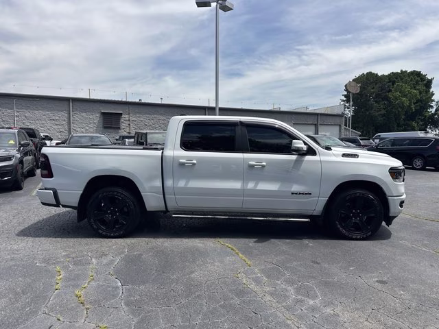 2020 Bright White Clearcoat Ram 1500 Big Horn 4X4 Truck