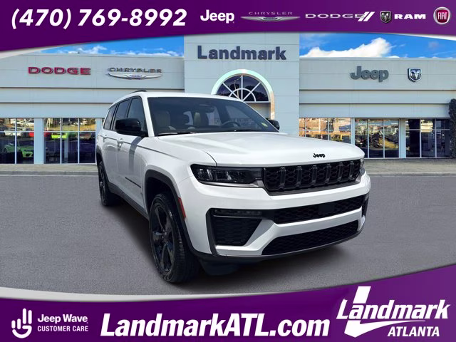 2026 Bright White Clearcoat Jeep Grand Cherokee L Limited 4X4 SUV