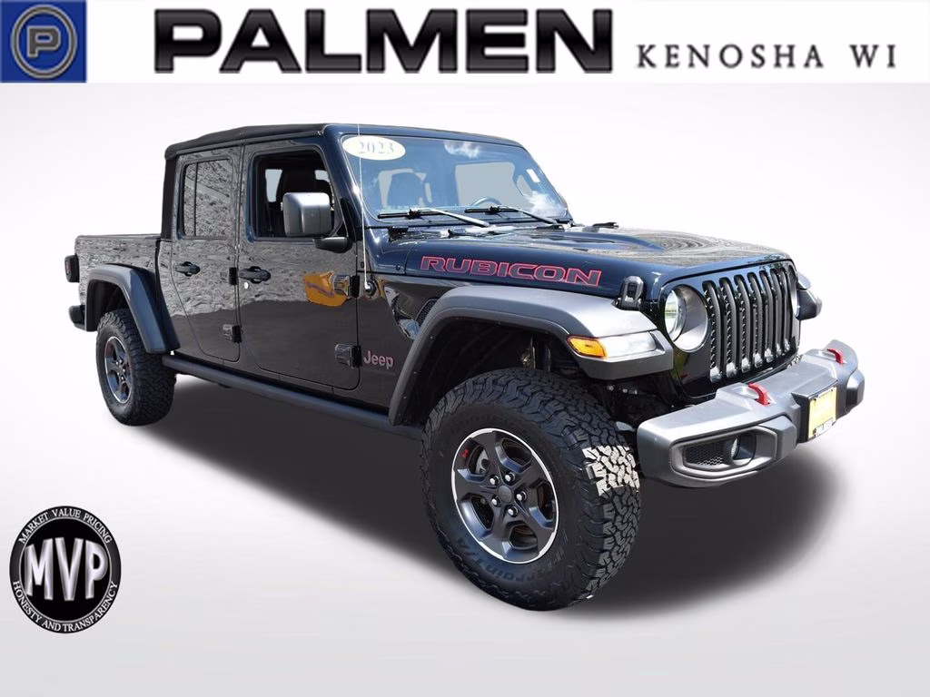 2023 Black Clearcoat Jeep Gladiator Rubicon 4X4 Truck