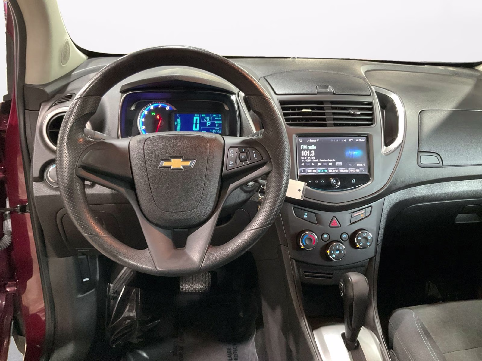 2016 Crimson Metallic Chevrolet Trax LS AWD SUV