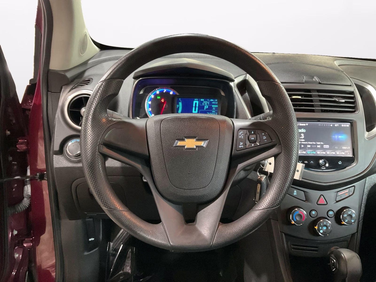 2016 Crimson Metallic Chevrolet Trax LS AWD SUV