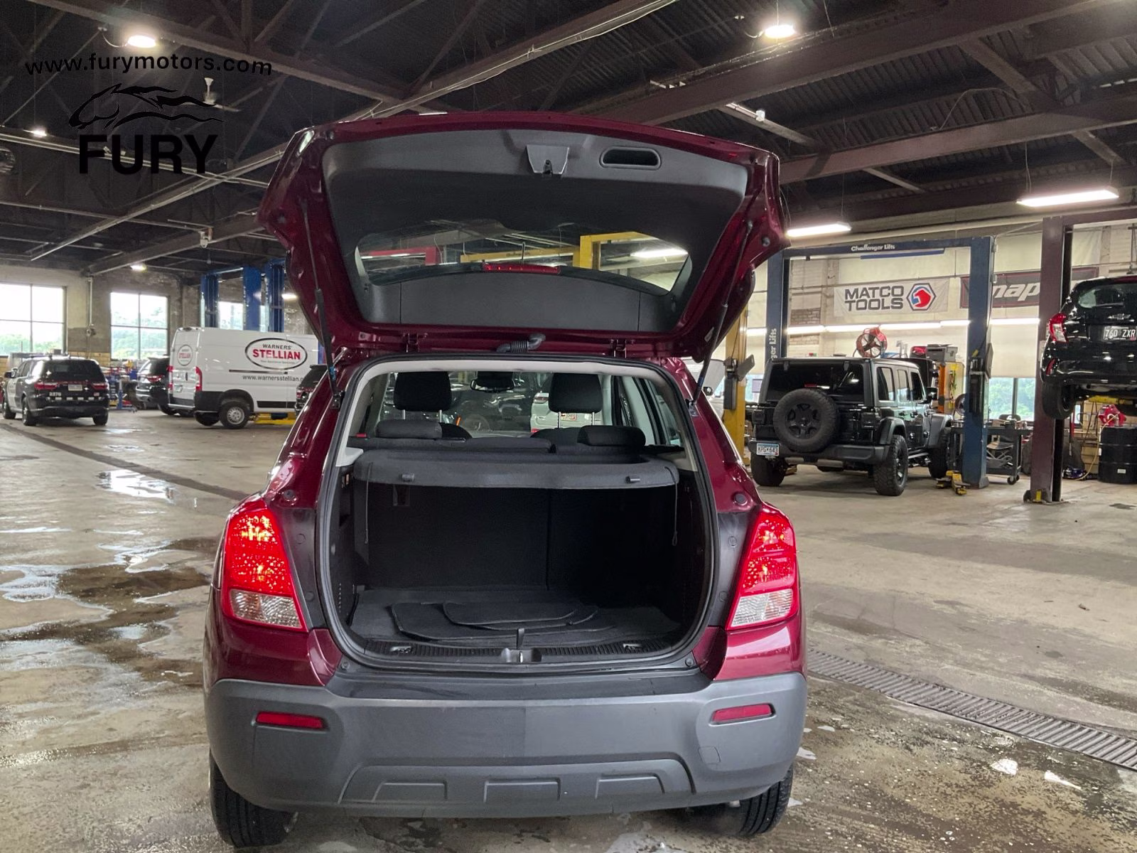 2016 Crimson Metallic Chevrolet Trax LS AWD SUV