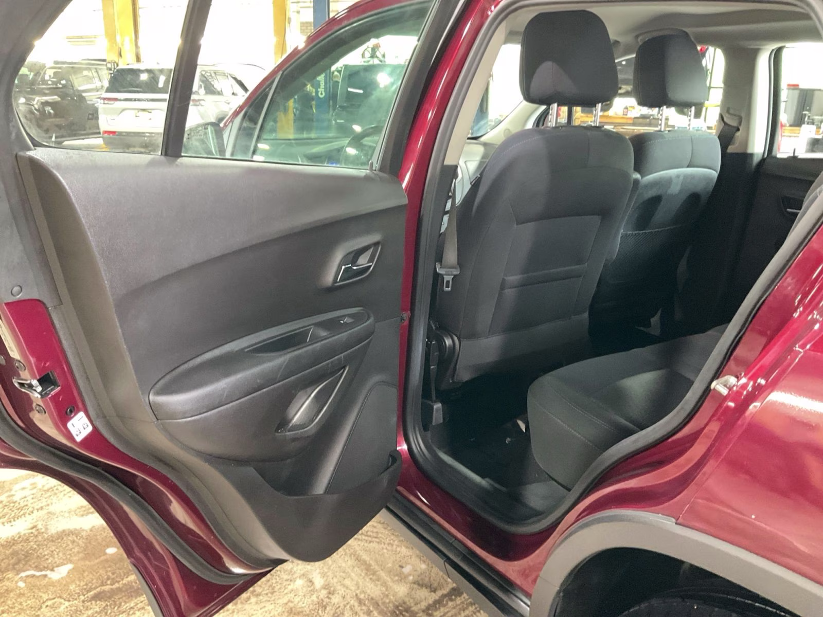 2016 Crimson Metallic Chevrolet Trax LS AWD SUV