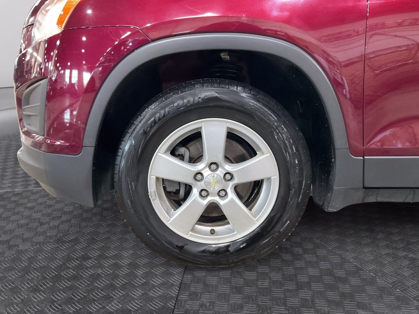 2016 Crimson Metallic Chevrolet Trax LS AWD SUV