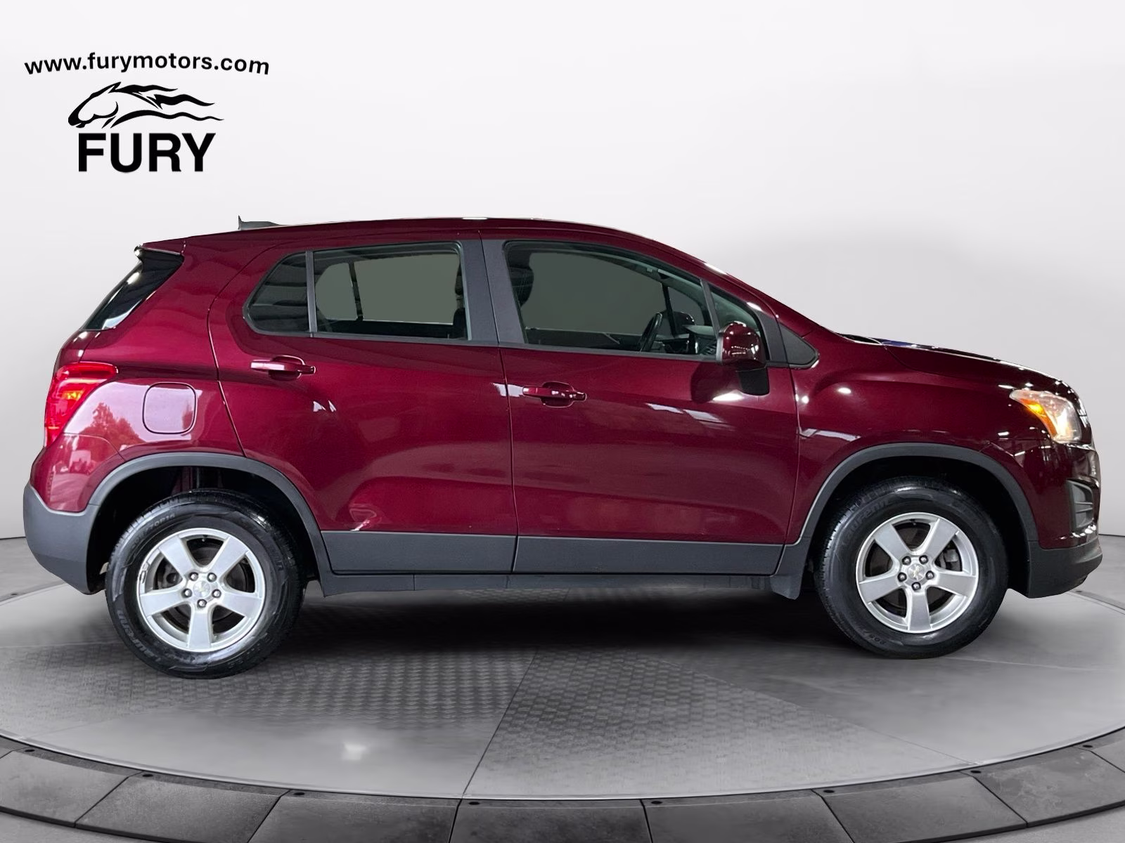 2016 Crimson Metallic Chevrolet Trax LS AWD SUV