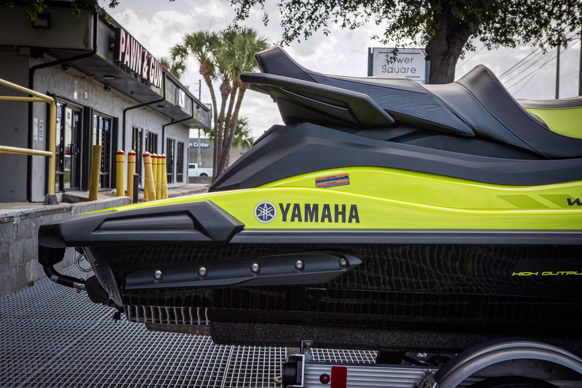 2021 Lime Yellow Yamaha VX Cruiser HO with Audio Personal Watercraft