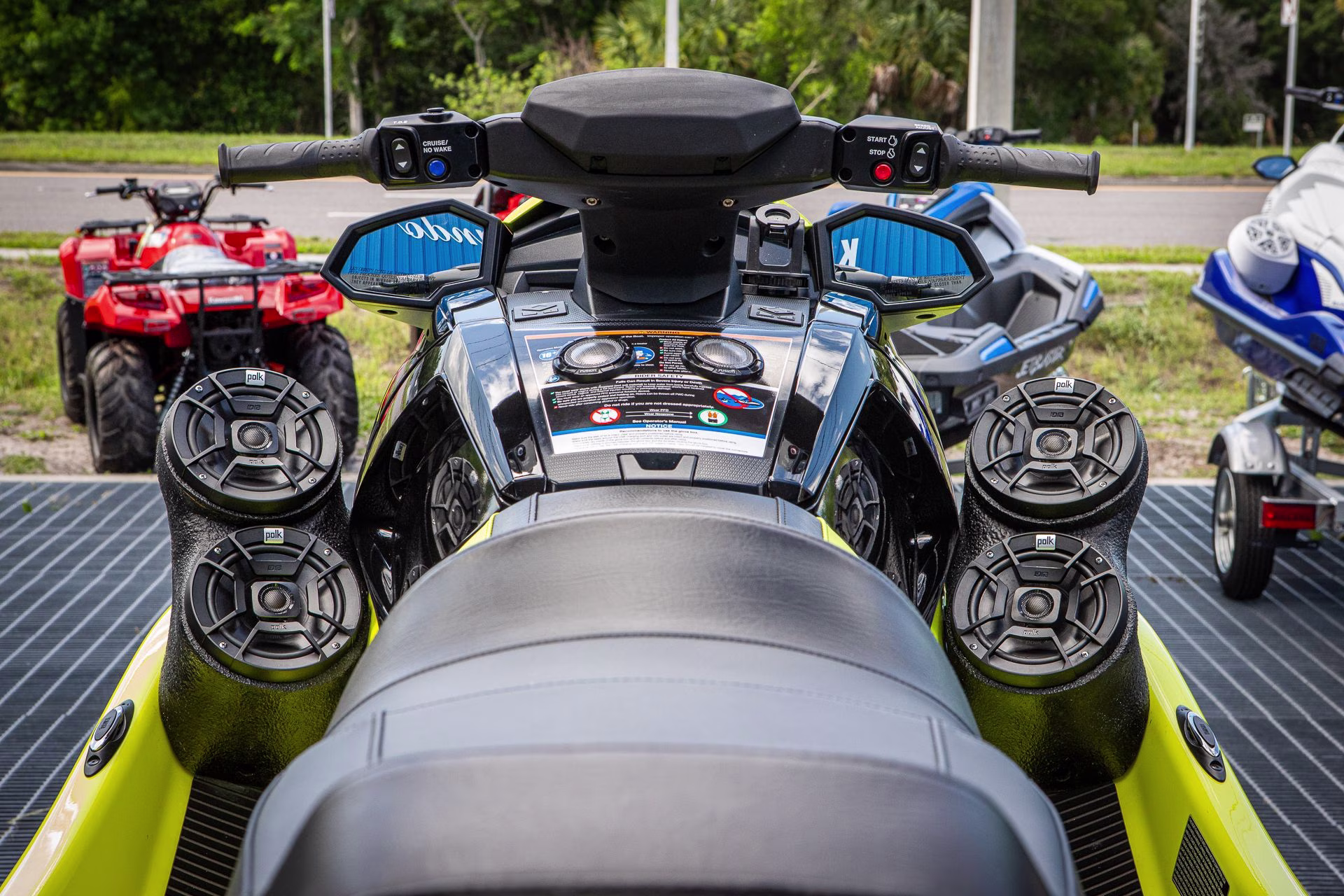 2021 Lime Yellow Yamaha VX Cruiser HO with Audio Personal Watercraft