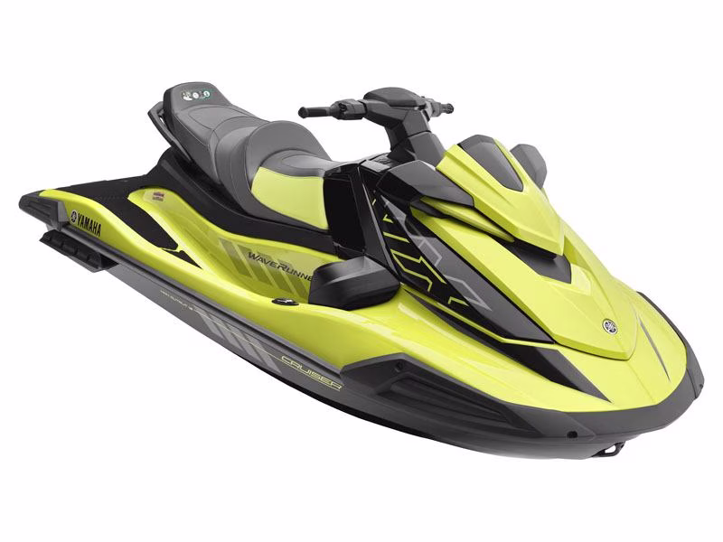 2021 Lime Yellow Yamaha VX Cruiser HO with Audio Personal Watercraft