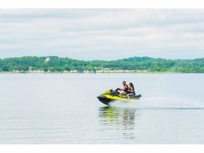 2021 Lime Yellow Yamaha VX Cruiser HO with Audio Personal Watercraft