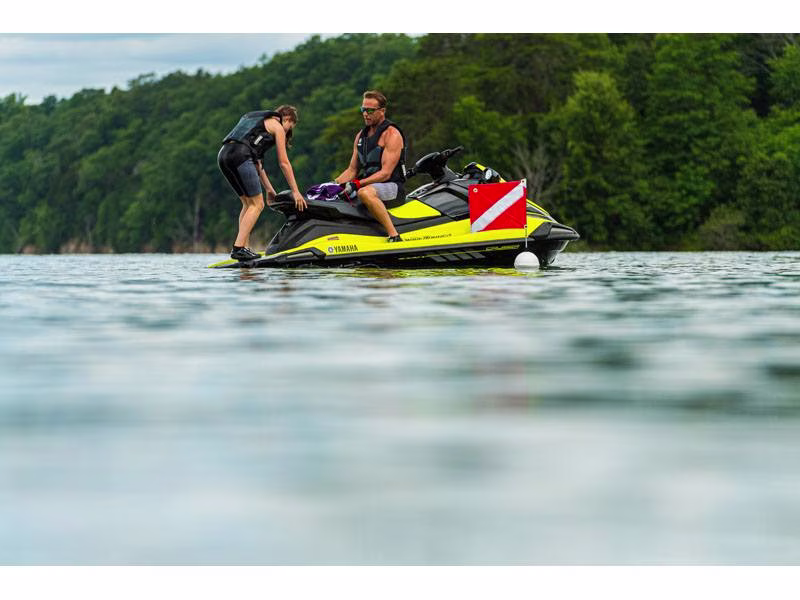 2021 Lime Yellow Yamaha VX Cruiser HO with Audio Personal Watercraft