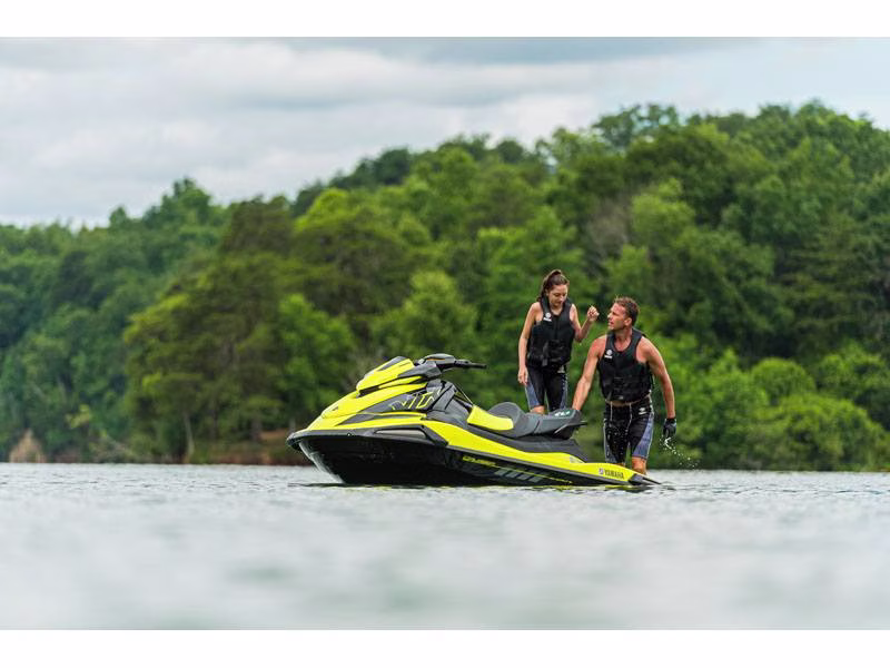 2021 Lime Yellow Yamaha VX Cruiser HO with Audio Personal Watercraft