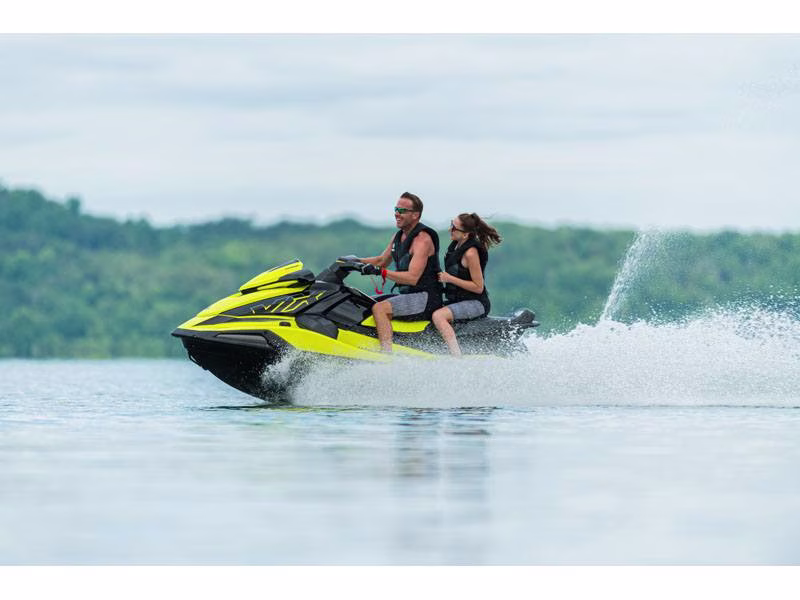 2021 Lime Yellow Yamaha VX Cruiser HO with Audio Personal Watercraft