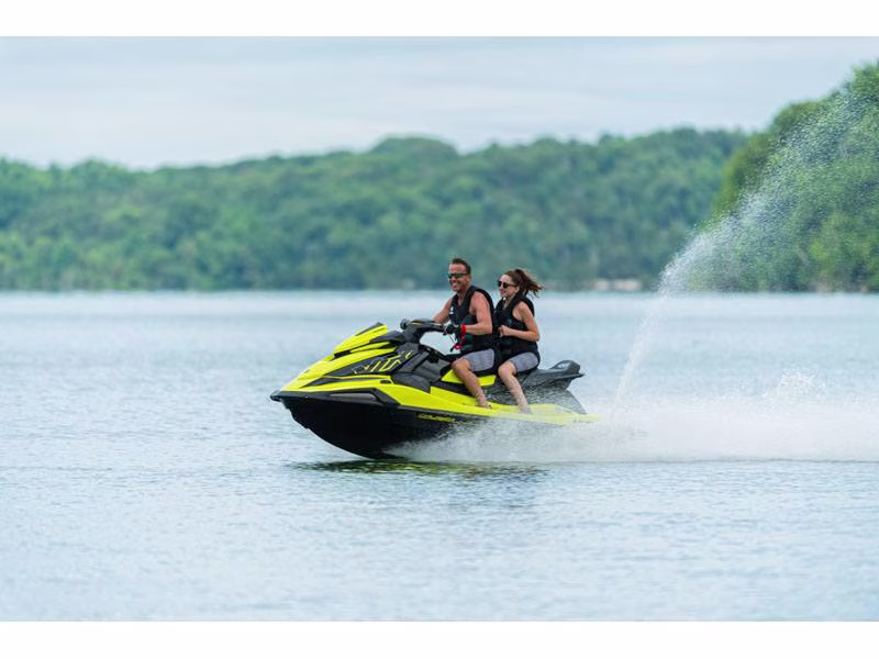 2021 Lime Yellow Yamaha VX Cruiser HO with Audio Personal Watercraft