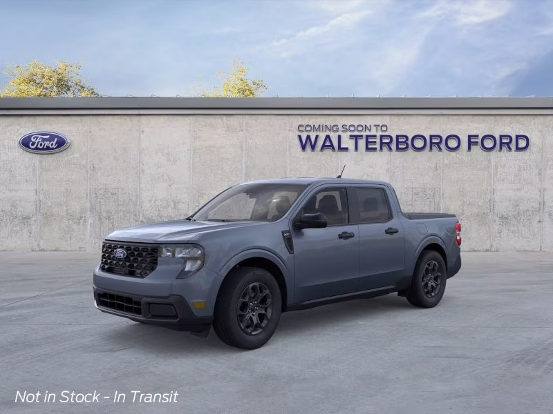 2026 Azure Gray Metallic Tri-Coat Ford Maverick XLT FWD Truck