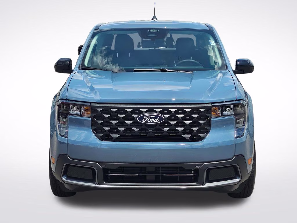 2026 Azure Gray Metallic Tri-Coat Ford Maverick XLT FWD Truck