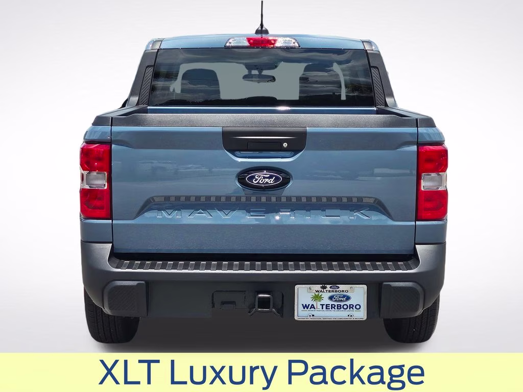 2026 Azure Gray Metallic Tri-Coat Ford Maverick XLT FWD Truck