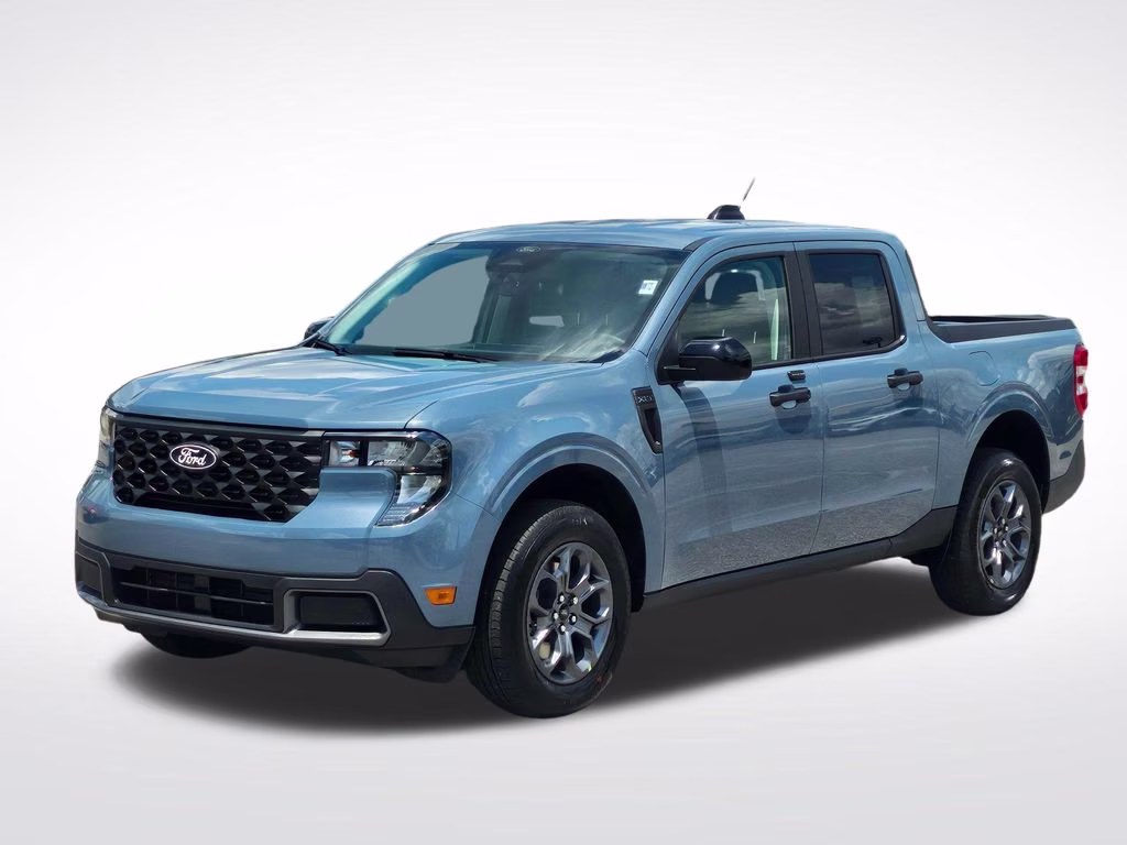 2026 Azure Gray Metallic Tri-Coat Ford Maverick XLT FWD Truck