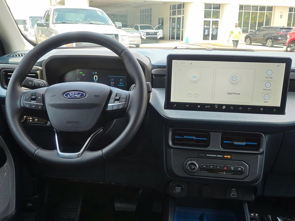 2026 Azure Gray Metallic Tri-Coat Ford Maverick XLT FWD Truck