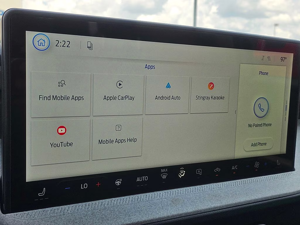 2026 Azure Gray Metallic Tri-Coat Ford Maverick XLT FWD Truck