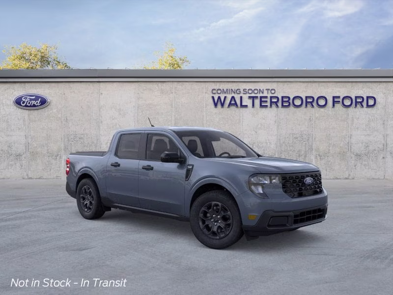 2026 Azure Gray Metallic Tri-Coat Ford Maverick XLT FWD Truck