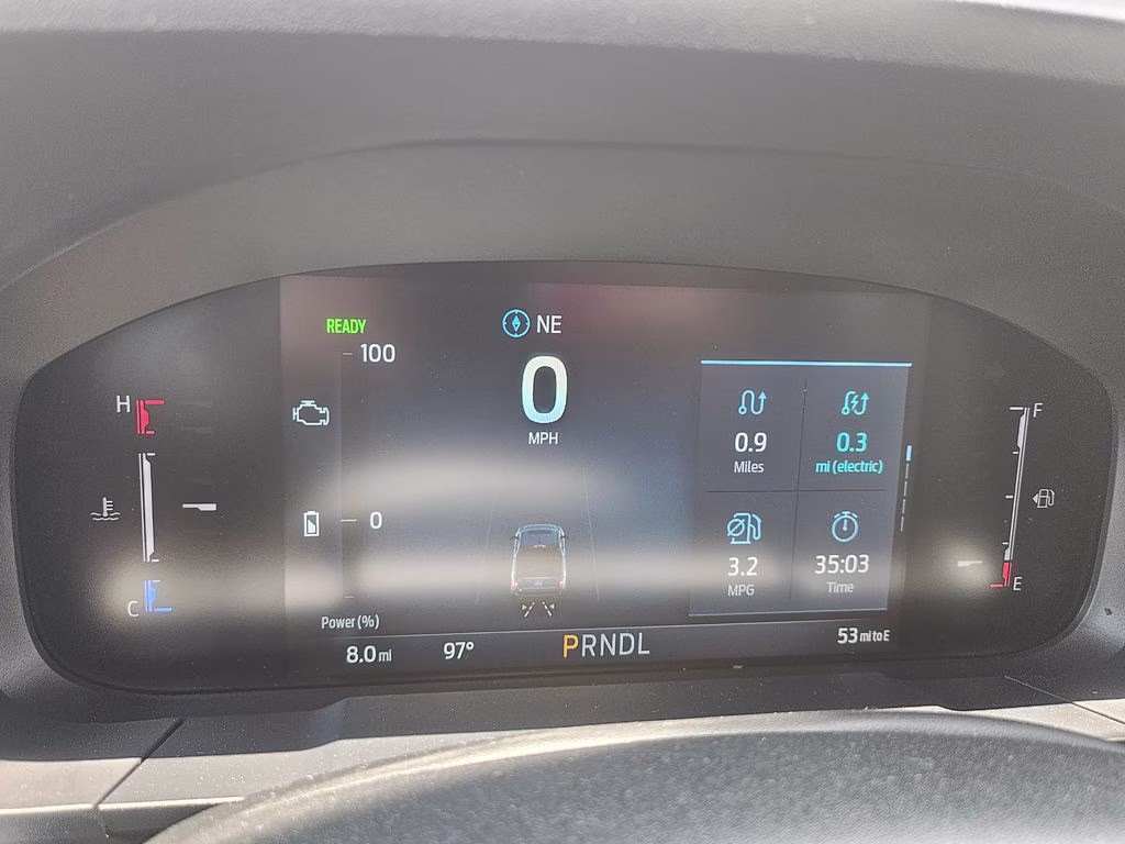 2026 Azure Gray Metallic Tri-Coat Ford Maverick XLT FWD Truck