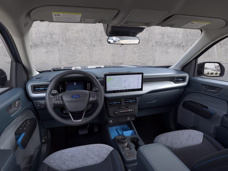 2026 Azure Gray Metallic Tri-Coat Ford Maverick XLT FWD Truck