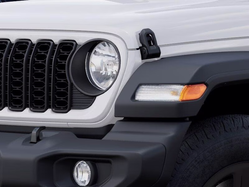 2026 Bright White Clear Coat Jeep Wrangler Wrangler 2-door Sport 2-door