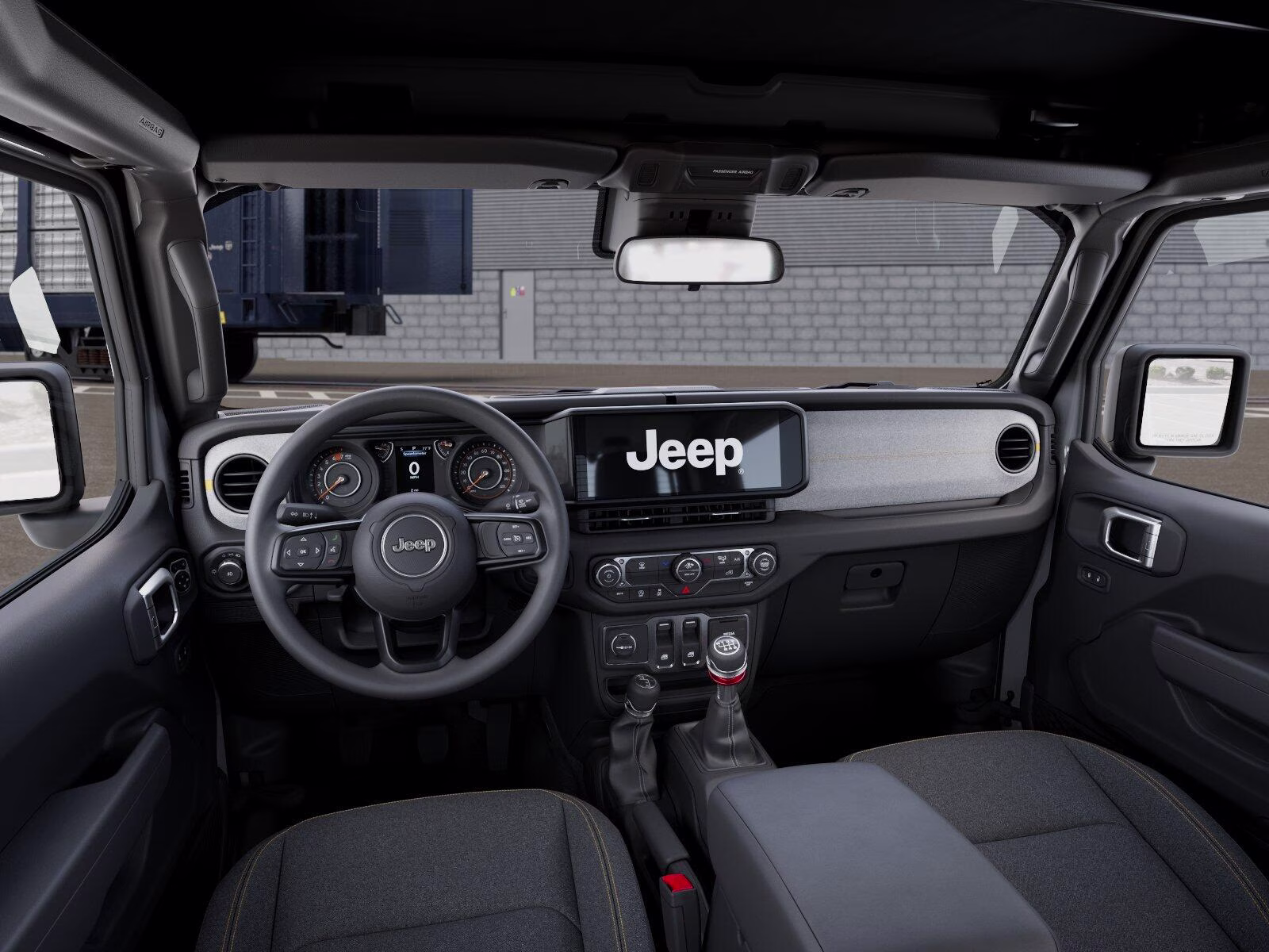 2026 Bright White Clear Coat Jeep Wrangler Wrangler 2-door Sport 2-door