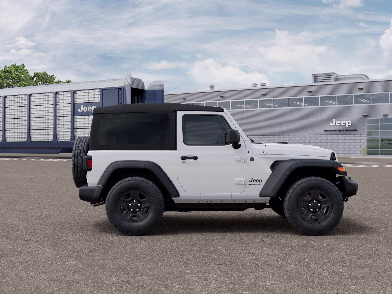 2026 Bright White Clear Coat Jeep Wrangler Wrangler 2-door Sport 2-door