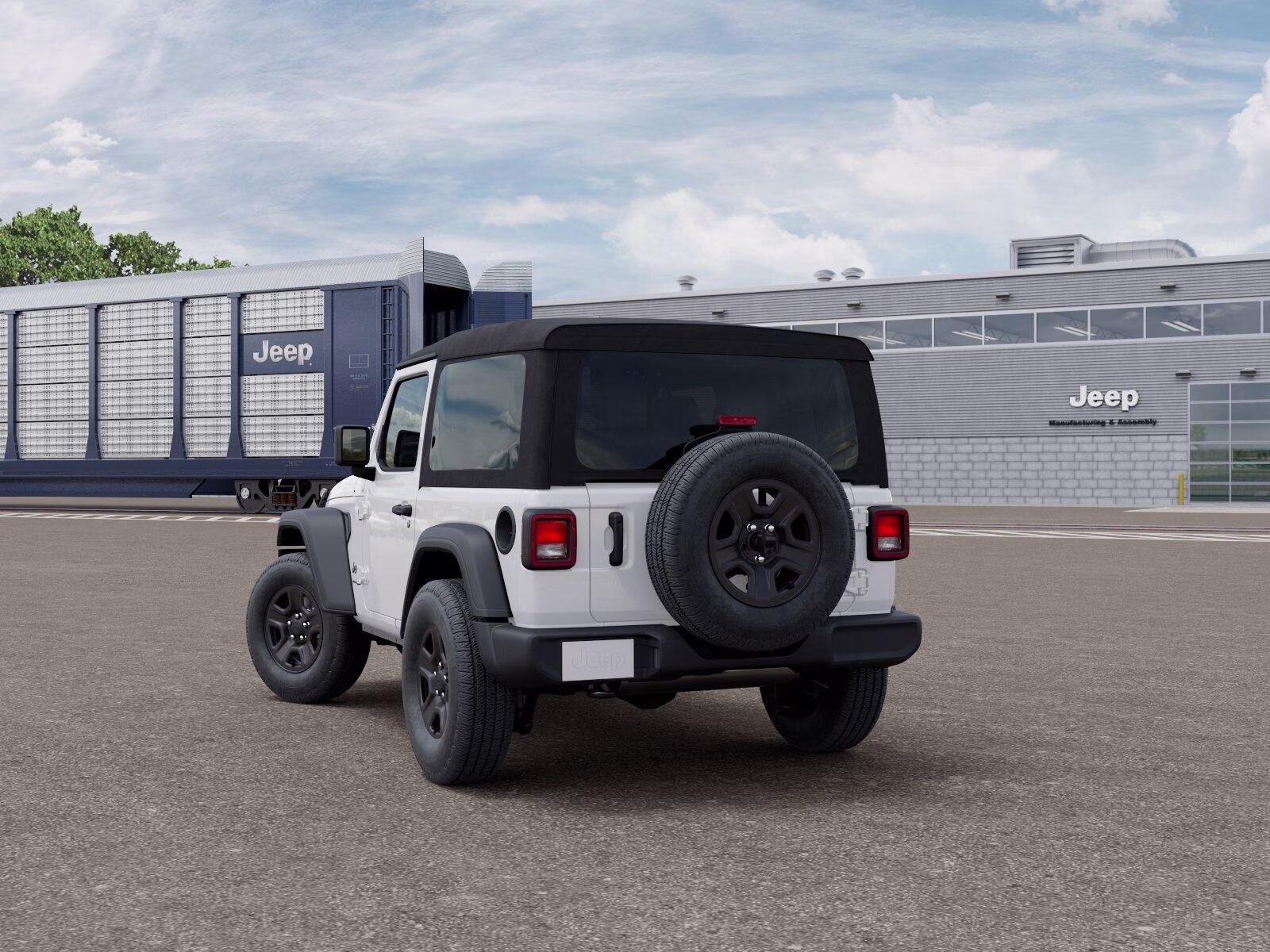 2026 Bright White Clear Coat Jeep Wrangler Wrangler 2-door Sport 2-door