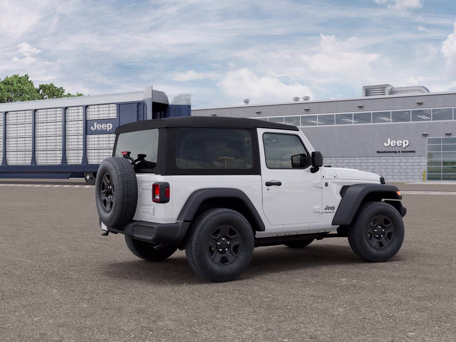 2026 Bright White Clear Coat Jeep Wrangler Wrangler 2-door Sport 2-door