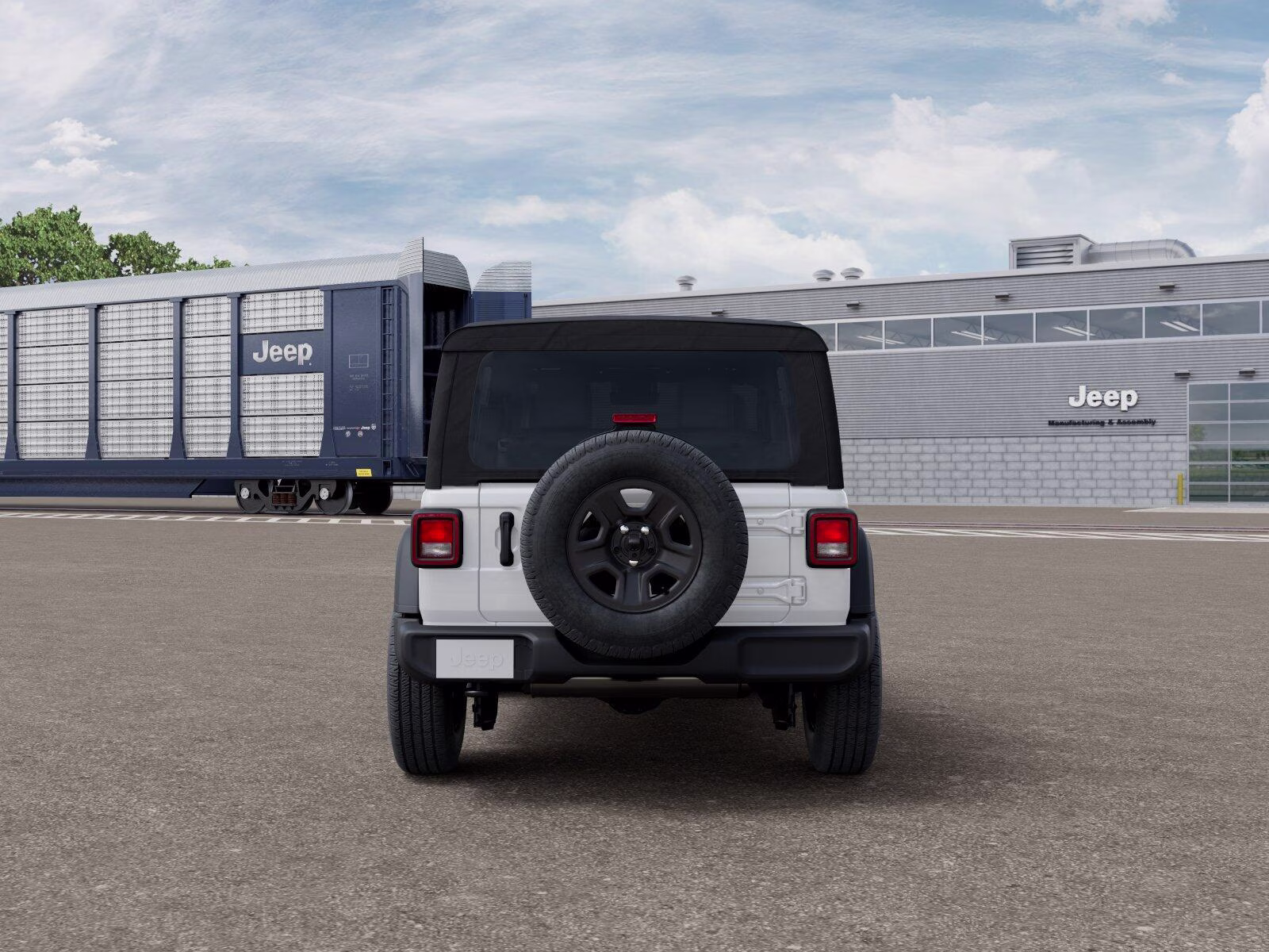2026 Bright White Clear Coat Jeep Wrangler Wrangler 2-door Sport 2-door