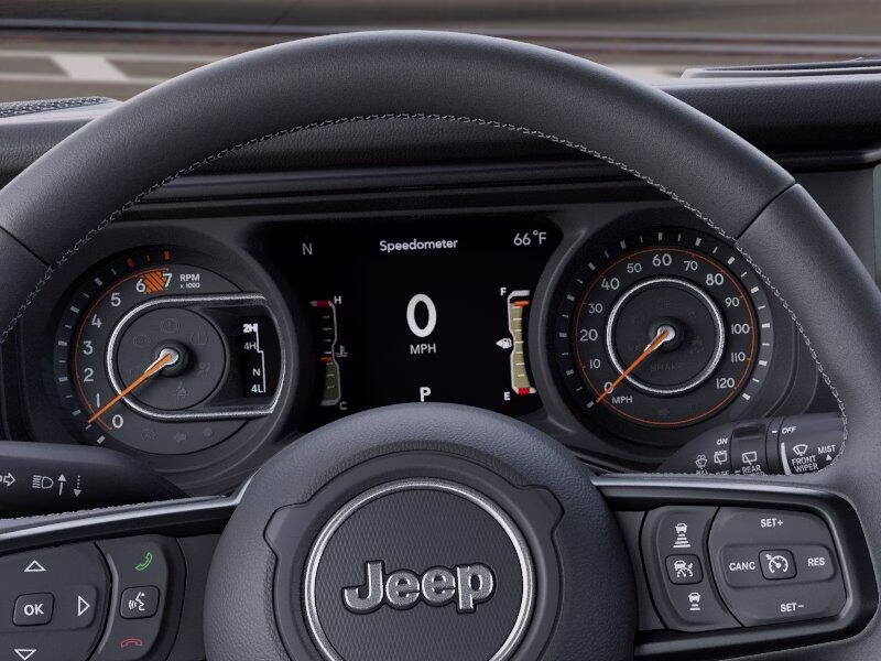 2026 Black Clear Coat Jeep Wrangler Wrangler 4-door Sport S 4-door