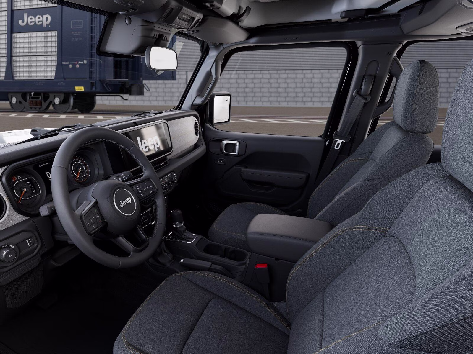 2026 Black Clear Coat Jeep Wrangler Wrangler 4-door Sport S 4-door