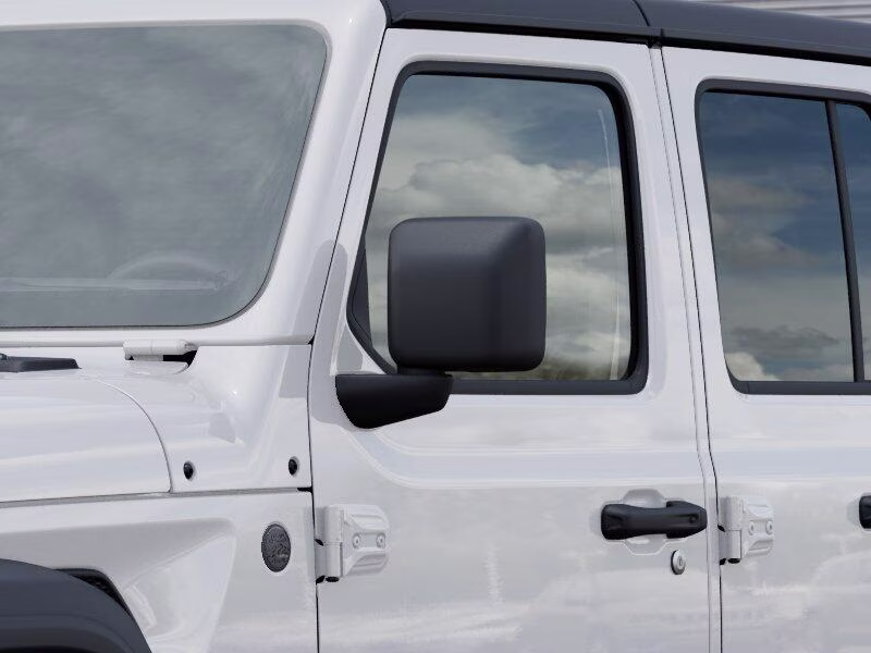 2026 Bright White Clear Coat Jeep Wrangler Wrangler 4-door Sport S 4-door