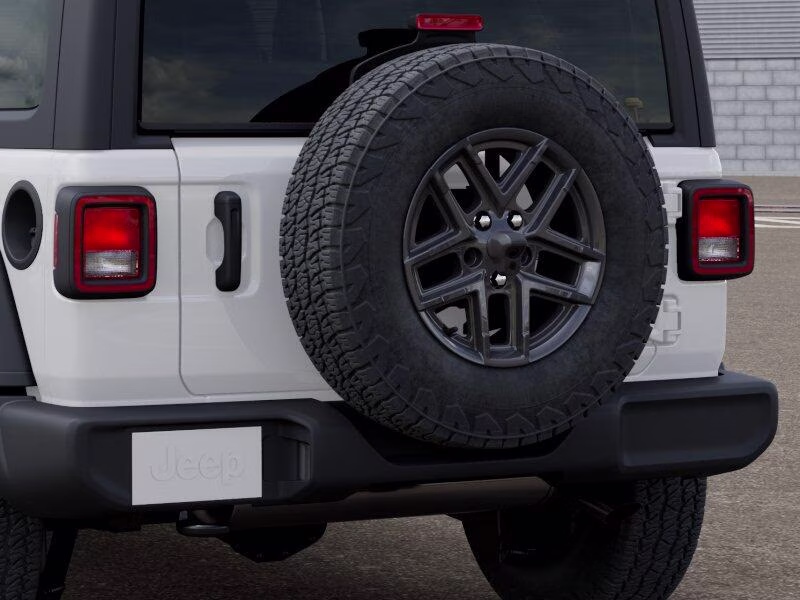 2026 Bright White Clear Coat Jeep Wrangler Wrangler 4-door Sport S 4-door